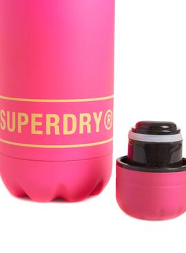 Wasserflasche Superdry Passenger Pink für Damen