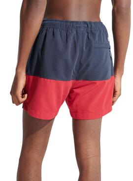 Badehose Superdry Tri-Serie Marineblau für Herren