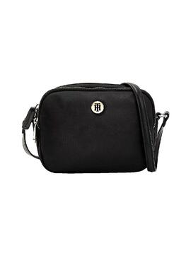 Handtasche Tommy Hilfiger Poppy Crossover Schwarz Damen