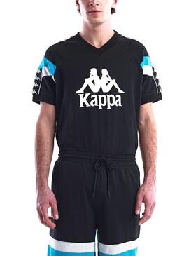 T-Shirt Kappa Edwin Schwarz für Herren