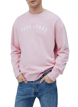 Sweatshirt Pepe Jeans Malik Rosa für Herren