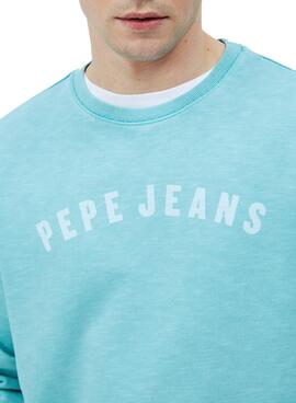 Sweatshirt Pepe Jeans Malik Blau für Herren
