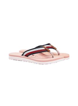 Flip flops Tommy Hilfiger Tommy Band Rosa Damen