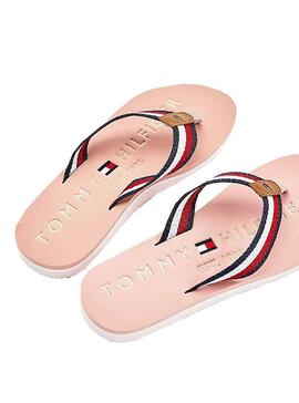 Flip flops Tommy Hilfiger Tommy Band Rosa Damen