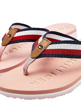 Flip flops Tommy Hilfiger Tommy Band Rosa Damen