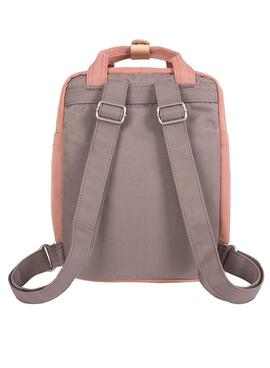 Rucksack Doughnut Macaroon Mini Rosa Damen