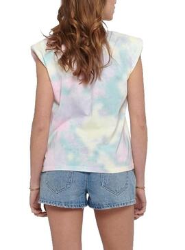 T-Shirt Only Amy Padded Mehrfarbig für Damen