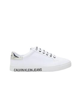Sneaker Calvin Klein Low Profile Weiss Damen
