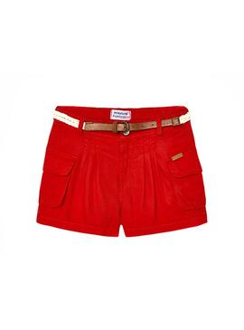 Short Mayoral Amapola Rot für Mädchen