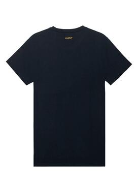 T-Shirt Klout Basic Blau Marine Blau für Herren
