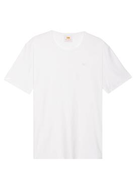 T-Shirt Klout Organic Premium Weiss für Herren