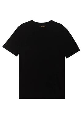 T-Shirt Klout Organic Premium Schwarz für Herren