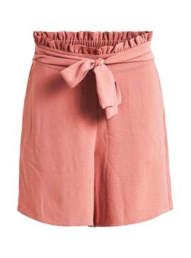 Short Vila Virasha Rosa für Damen