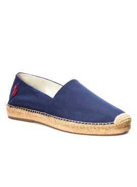 Espadrilles Polo Ralph Lauren Canvas Blau Herren