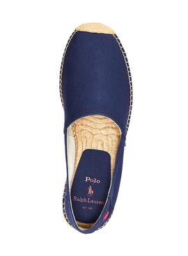 Espadrilles Polo Ralph Lauren Canvas Blau Herren