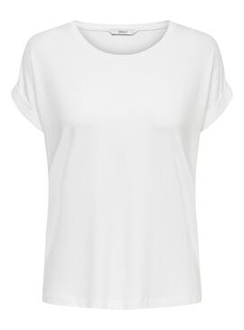 T-Shirt Only Moster Weiss für Damen