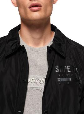 Jacke Superdry Surplus Goods Schwarz für Herren