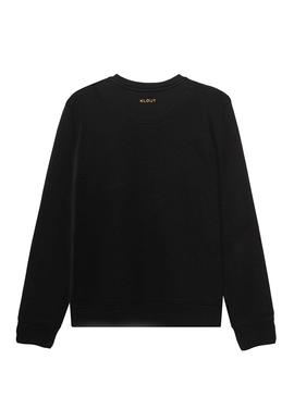 Sweatshirt Klout Basic Schwarz für Herren