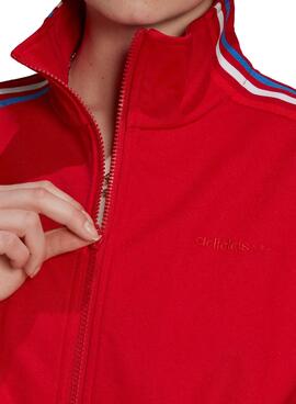 Jacke Adidas Tracktop Rot für Damen