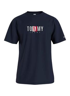 T-Shirt Tommy Jeans Timeless Marineblau Herren