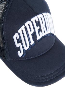 Mütze Superdry Sport Tri-Logo Marineblau