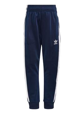 Trainingsanzug Adidas Adicolor Marineblau für Junge Mädchen