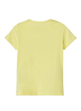 T-Shirt Name It Mentos Denisa Gelb für Damen