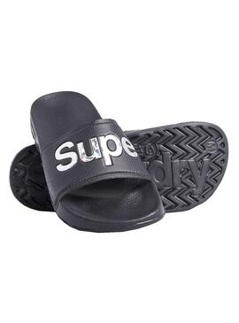 Flip flops Superdry Holo-Infil Schwarz für Damen