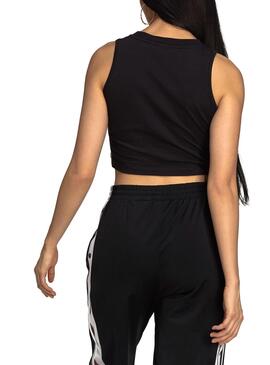 Top Adidas Tank Crop Schwarz für Damen