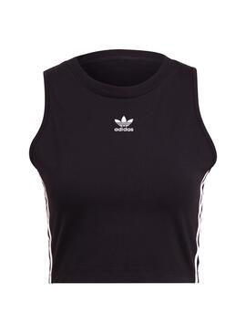 Top Adidas Tank Crop Schwarz für Damen