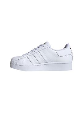 Sneaker Adidas Superstar Bold Weiss für Damen