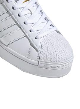 Sneaker Adidas Superstar Bold Weiss für Damen