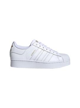 Sneaker Adidas Superstar Bold Weiss für Damen