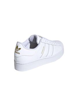 Sneaker Adidas Superstar Bold Weiss für Damen