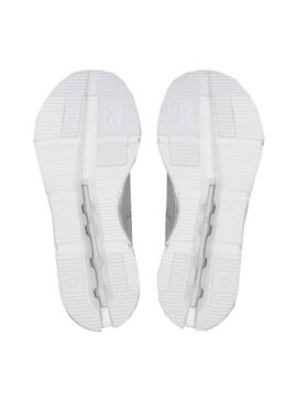 Sneaker On Running Cloudnova All White 