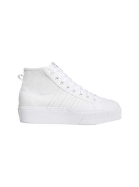 Sneaker Adidas Nizza Plattform Weiss für Damen