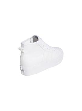 Sneaker Adidas Nizza Plattform Weiss für Damen