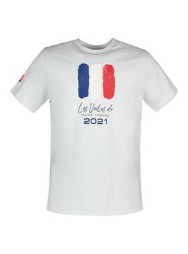T-Shirt North Sails Les Voiles Weiss für Herren