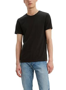 T-Shirts Levis Pack 2 Schwarz für Herren