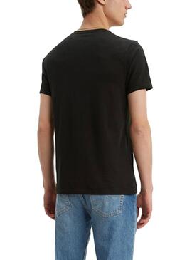 T-Shirts Levis Pack 2 Schwarz für Herren