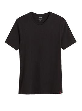 T-Shirts Levis Pack 2 Schwarz für Herren