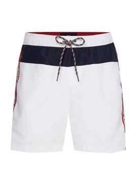 Badehose Tommy Hilfiger Medium Weiss für Herren