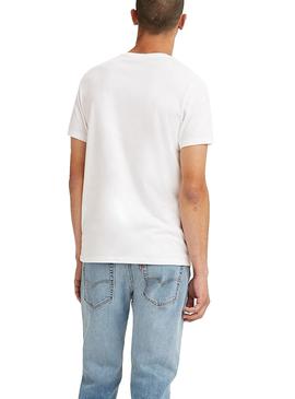 T-Shirt Levis 2 Pack Crewneck Weiss Herren