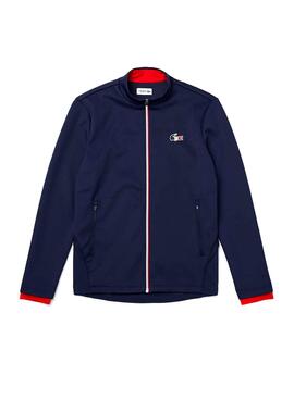 Jacke Lacoste French Logo Marineblau für Herren