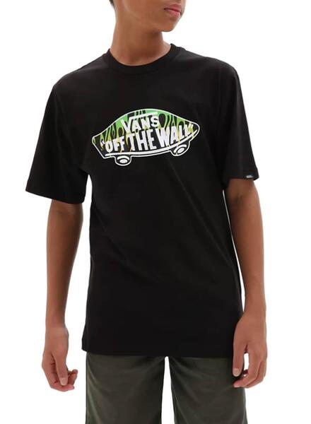 T-Shirt Boys Schwarz OTW Fill für Logo Vans Junge