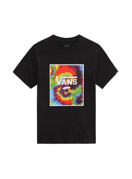 T-Shirt Vans Print Box Schwarz für Junge