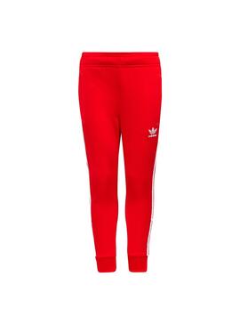 Trainingsanzug Adidas Adicolor SST Rot für Junges
