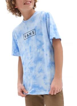 T-Shirt Vans Tie Dye Blau für Junge