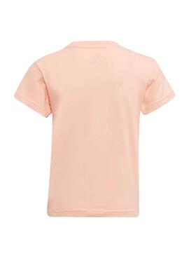 T-Shirt Adidas Trefoil Rosa für Mädchen