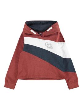 Sweatshirt Name It Flaspain Bordeaux für Mädchen